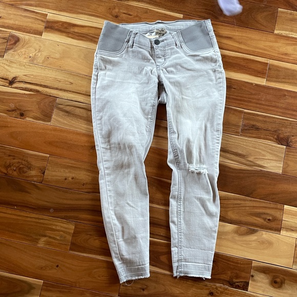 Maternity XS Gray Jeans - Picture 1 of 2